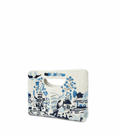 Aoi Landscape Clutch – Beaded White & Blue Handheld | Maummi - Maummi