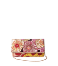 Sunset Bloom Foldover Clutch Beaded Blush, Gold & Ruby | Maummi - Maummi